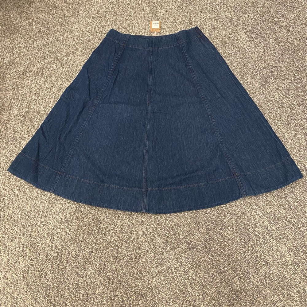 Boden Full Jean Skirt NWT